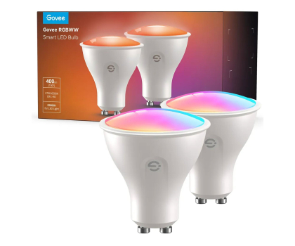Inteligentna żarówka Govee Govee H600D GU10 Light bulb 2-pack Inteligentna żarówka RGBW